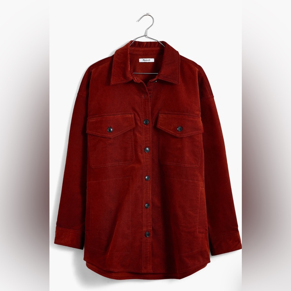 NWOT Madewell oversized Corduroy shacket